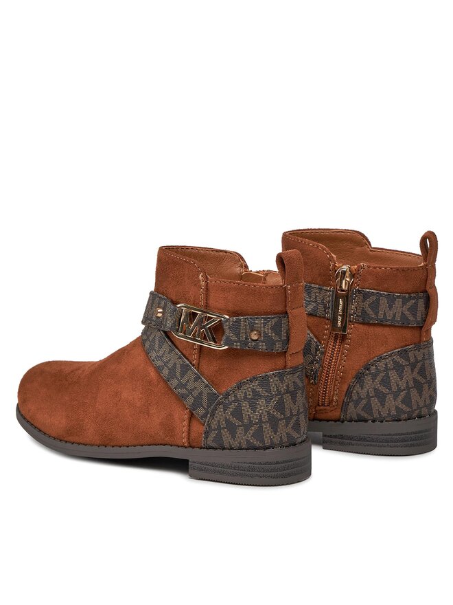 MICHAEL Michael Kors Škornji MICHAEL Michael Kors Emma Kincaid MK100803 Rjava