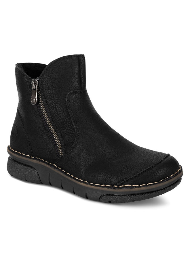 Rieker Botki Rieker 73357-00 Czarny