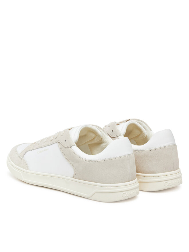Calvin Klein Сникърси Calvin Klein Low Top Lace Up Repreve Mix HM0HM01802 Бял