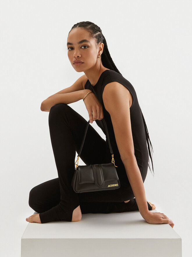 JACQUEMUS Τσάντα JACQUEMUS Le Petit Bambimou 233BA335-3073 Μαύρο