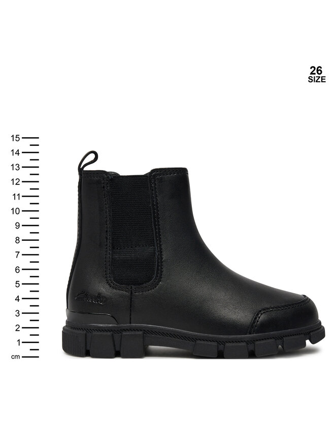 Clarks Csizma Clarks Evyn Chelsea K. 26180291 Fekete
