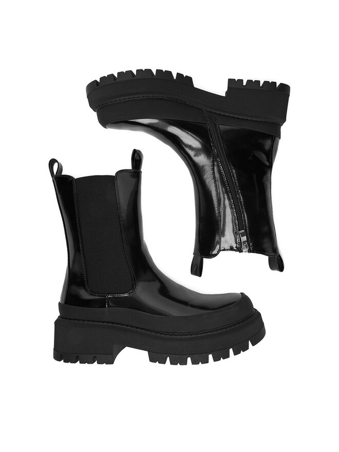 DeeZee Botine DeeZee 58089-2 Negru