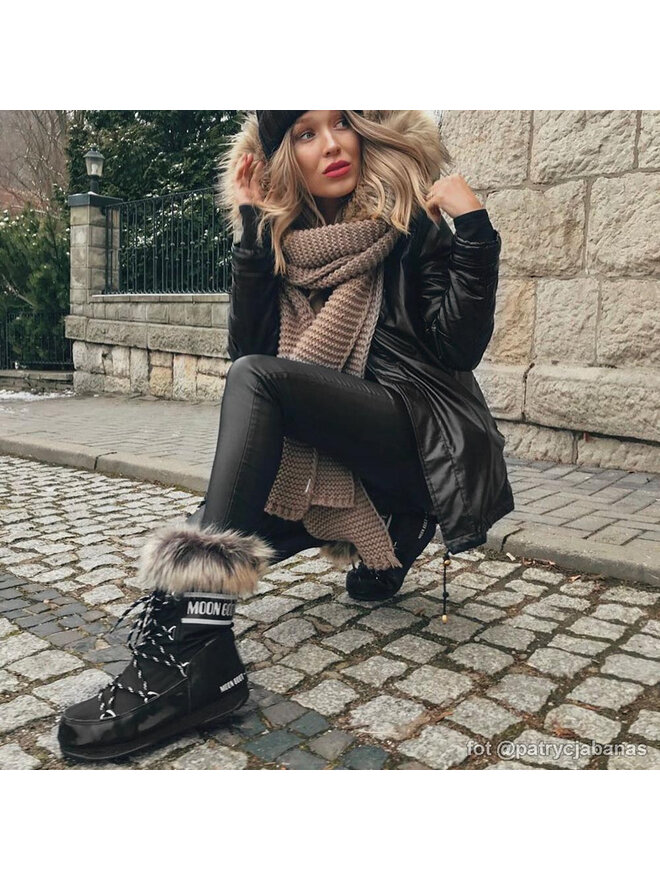 Moon Boot Снігоходи Moon Boot Monaco Low 24002900001 Чорний
