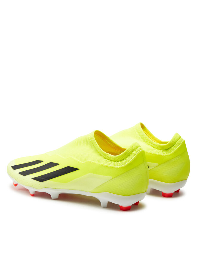 adidas Buty do piłki nożnej adidas X Crazyfast League Laceless IG0622 Żółty