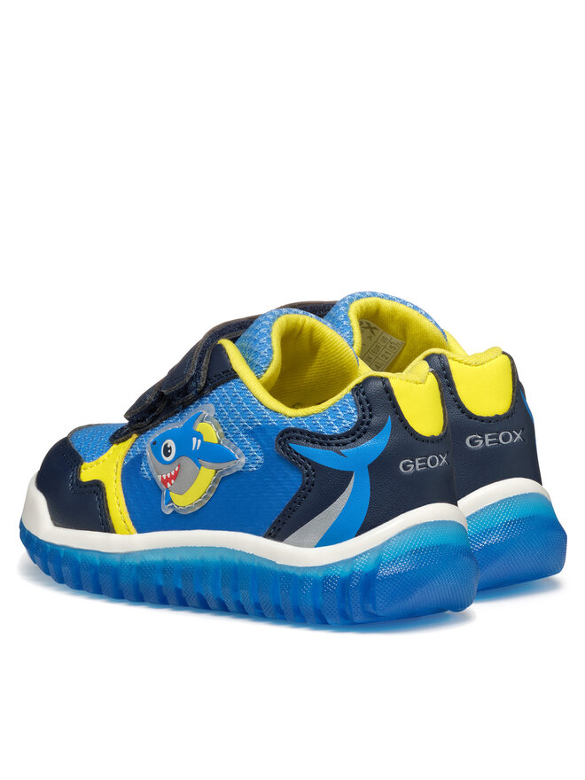 Geox Sneakersy Geox B Lightyloo B555ZA 0BC14 CF44D Modrá