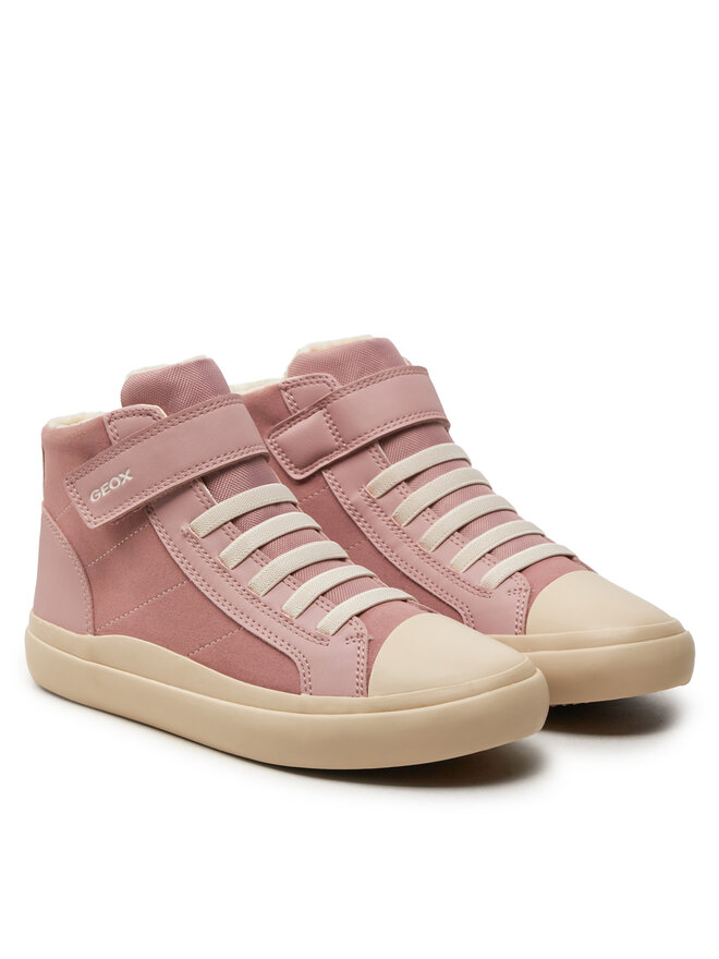 Geox Сникърси Geox J Gisli Girl J464NI 0AU54 C8014 S Розов