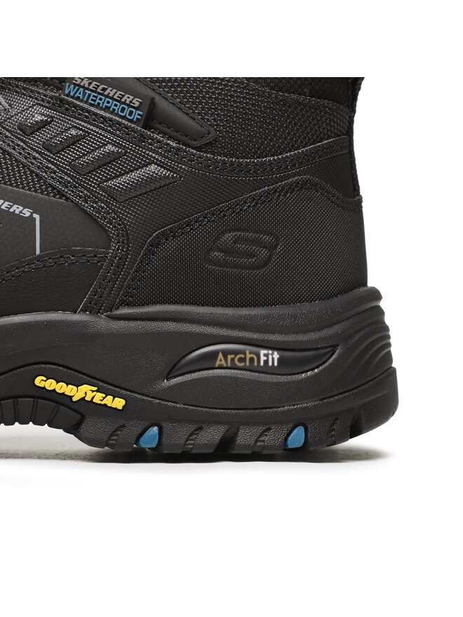 Skechers Schnürstiefeletten Skechers Arch Fit Dawson Raveno 204634/BLK Schwarz