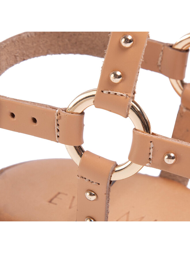 Eva Minge Sandalen Eva Minge EM-11-07-000604 Braun