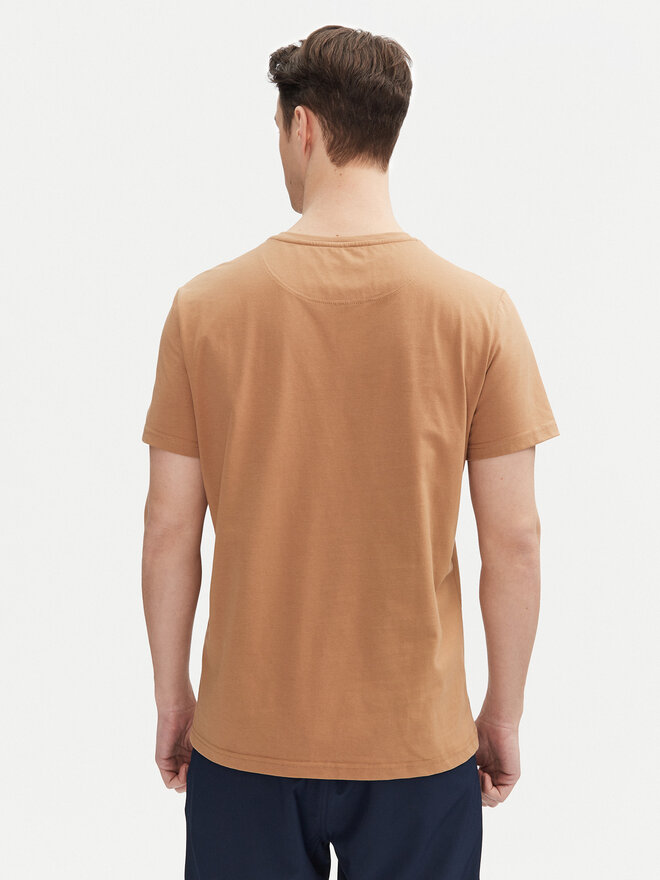 Aulp Aulp Majica Ticco Oranžna Regular Fit