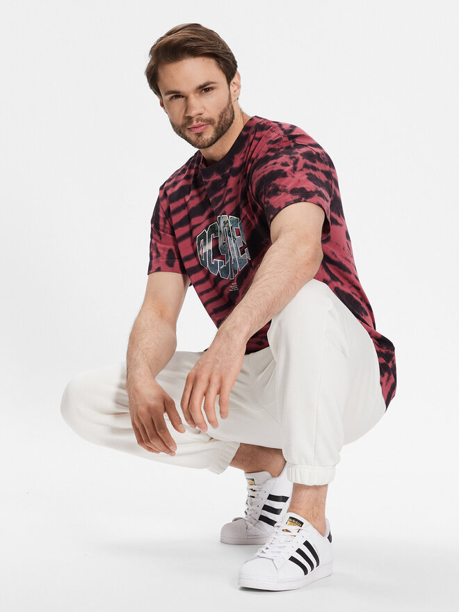 DC DC Majica ADYKT03209 Rdeča Regular Fit