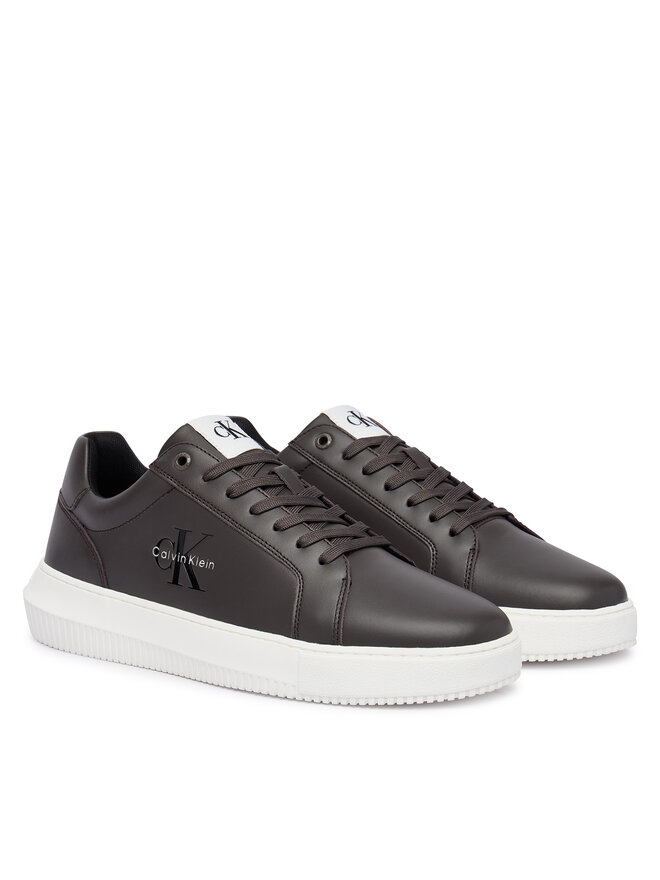 Calvin Klein Sneakers Calvin Klein Chunky Cupsole Mono Lth YM0YM01317 Braun