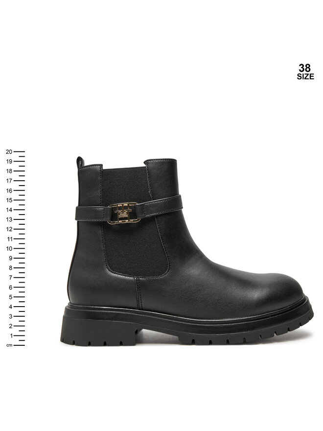 Tommy Hilfiger Ботильйони Tommy Hilfiger Chelsea Boot T3A5-33572-1351 S Чорний