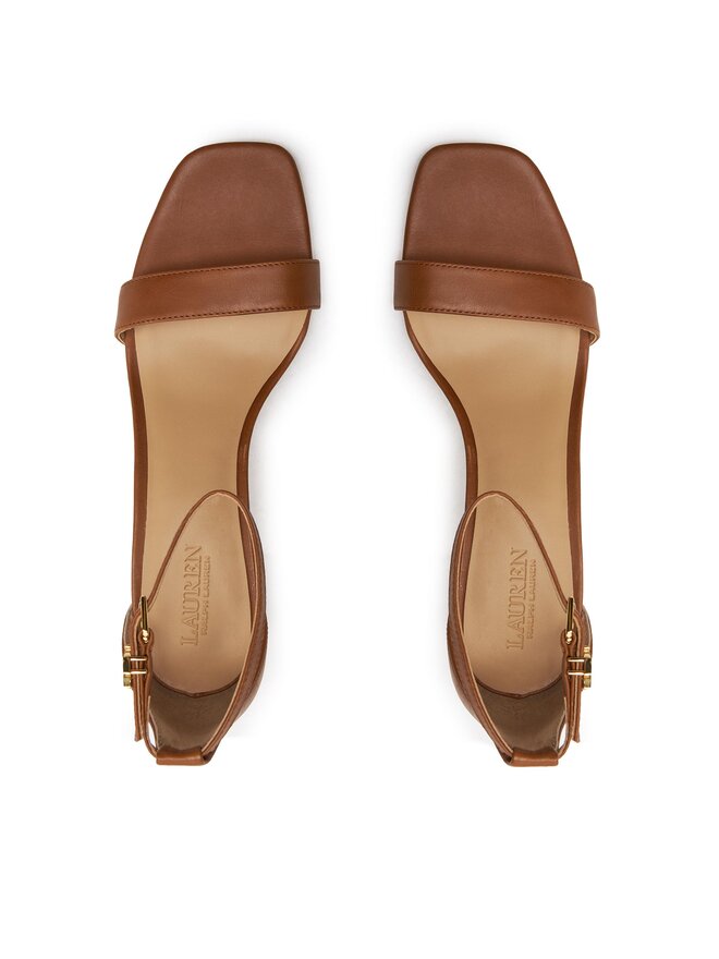 LAUREN RALPH LAUREN Sandály Lauren Ralph Lauren 802927949002 Hnědá