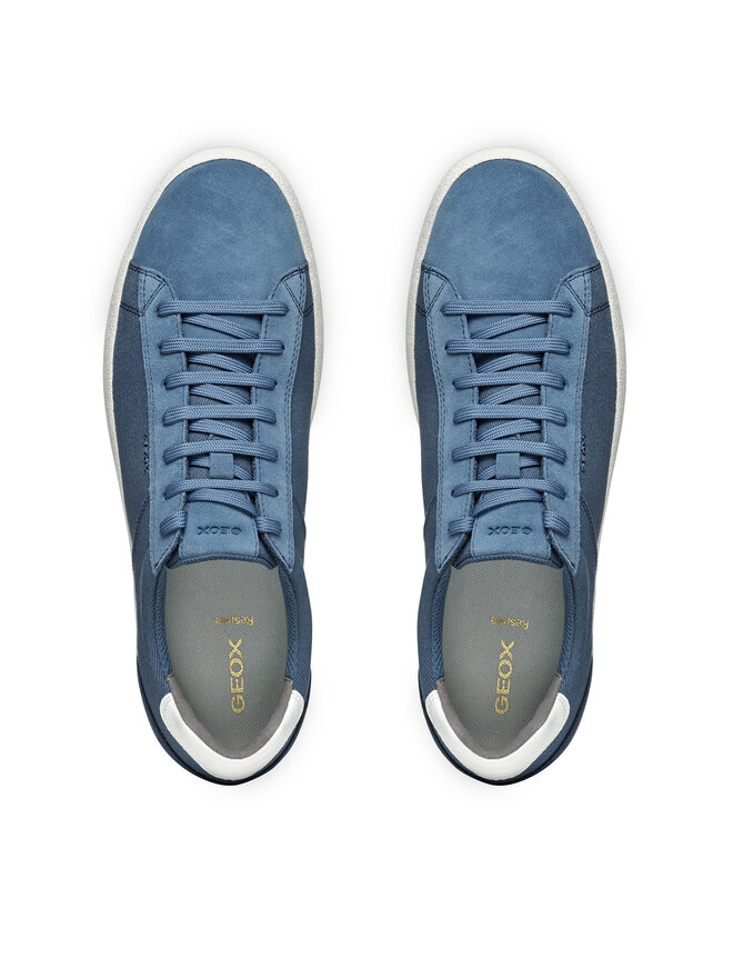 Geox Sneakersy Geox U Serifos U55LSB 01022 C4005 Niebieski