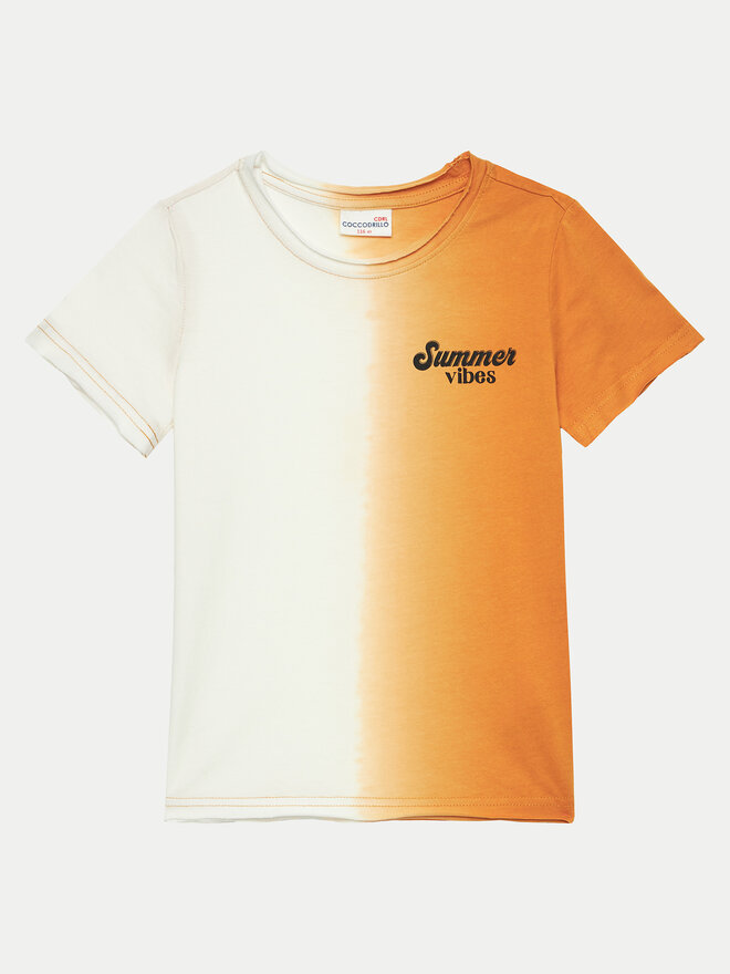 Coccodrillo Coccodrillo Camiseta WC4143202HBK Naranja Regular Fit