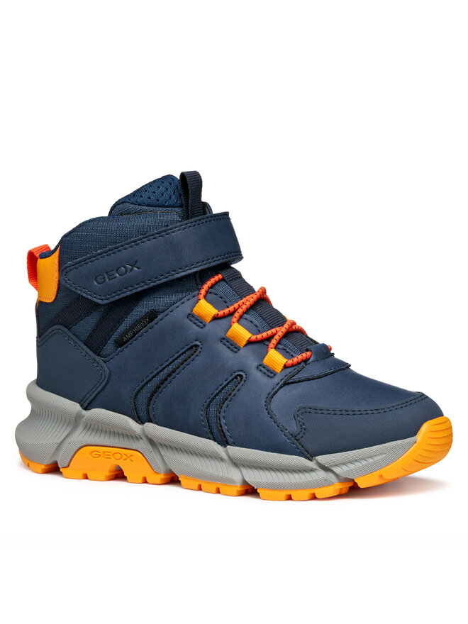 Geox Kotníková obuv Geox J Flexyper Plus J56LCC 0FUME C4J2T S Tmavomodrá