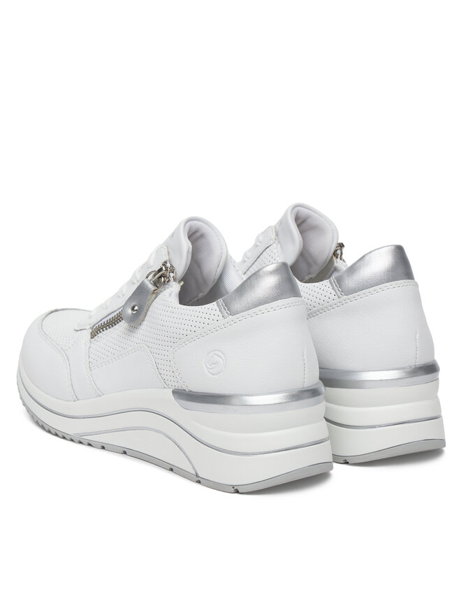 Remonte Sneakersy Remonte D0T06-80 Biela