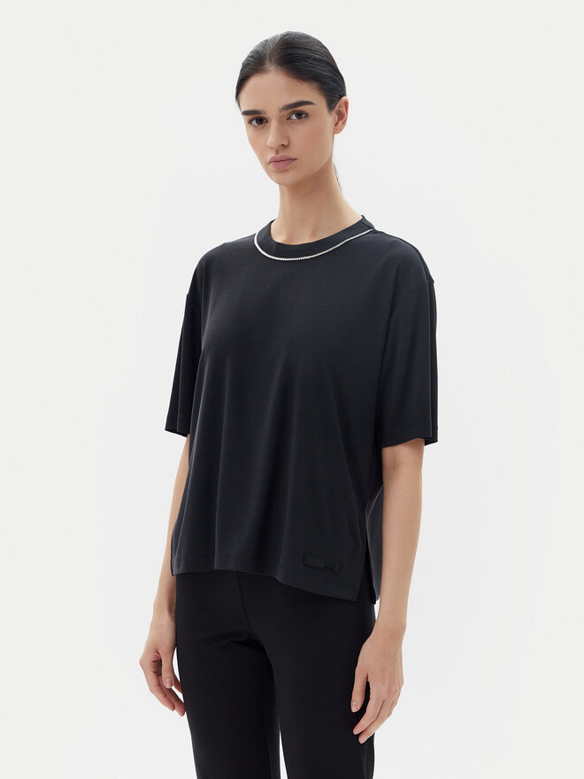 EA7 Emporio Armani EA7 Emporio Armani Футболка 7W000340 AF12956 UC001 Чорний Oversize