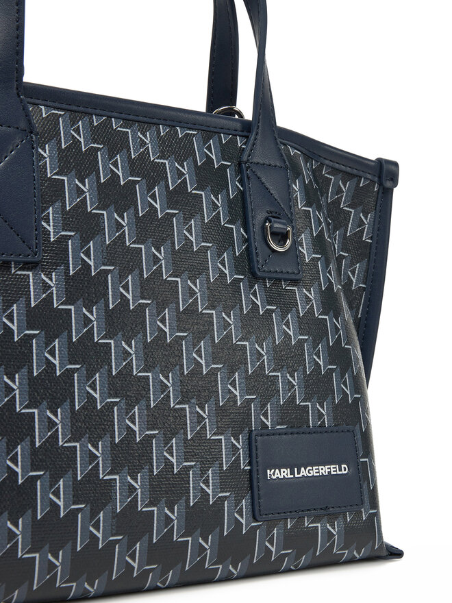 KARL LAGERFELD Kabelka KARL LAGERFELD A1W30184 Tmavomodrá