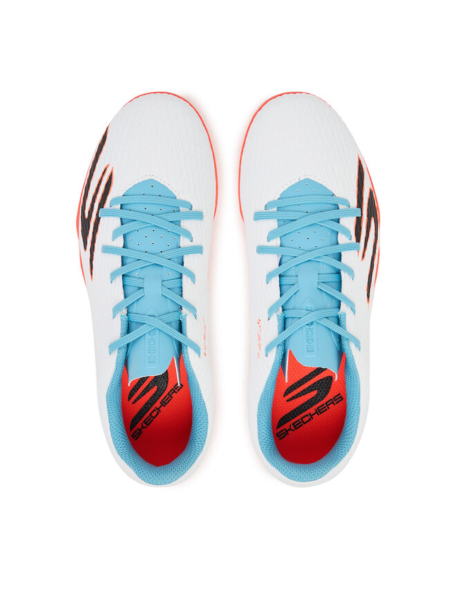 Skechers Ποδοσφαιρικά Παπούτσια Skechers Jr Youth Tf 252164L WTQP Λευκό