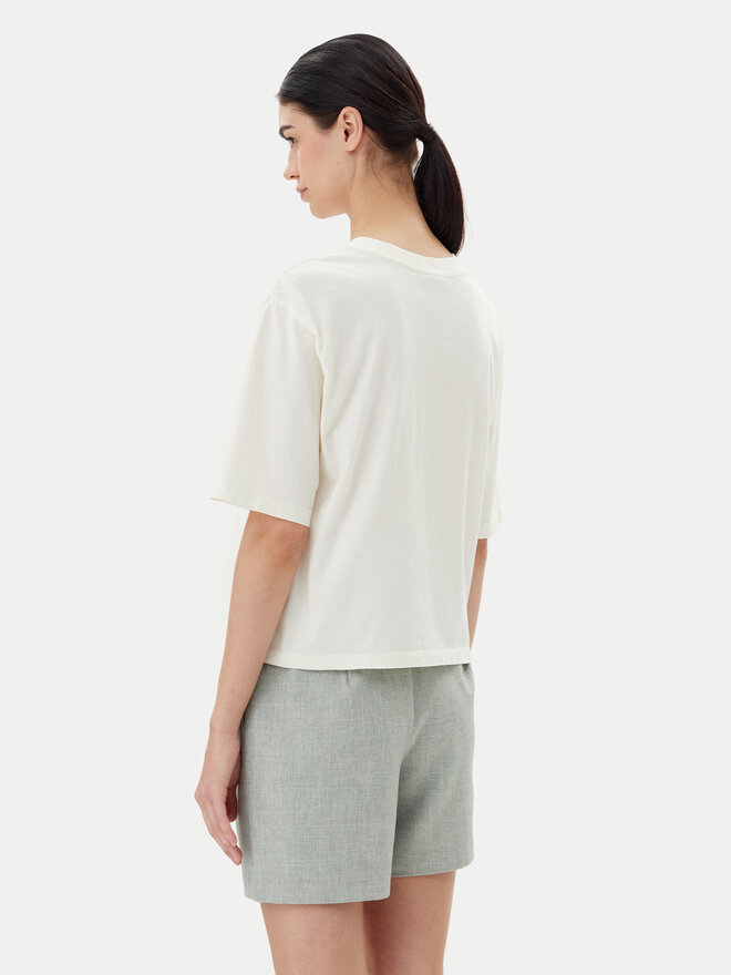JDY JDY Camiseta Carla 15341561 Blanco Regular Fit