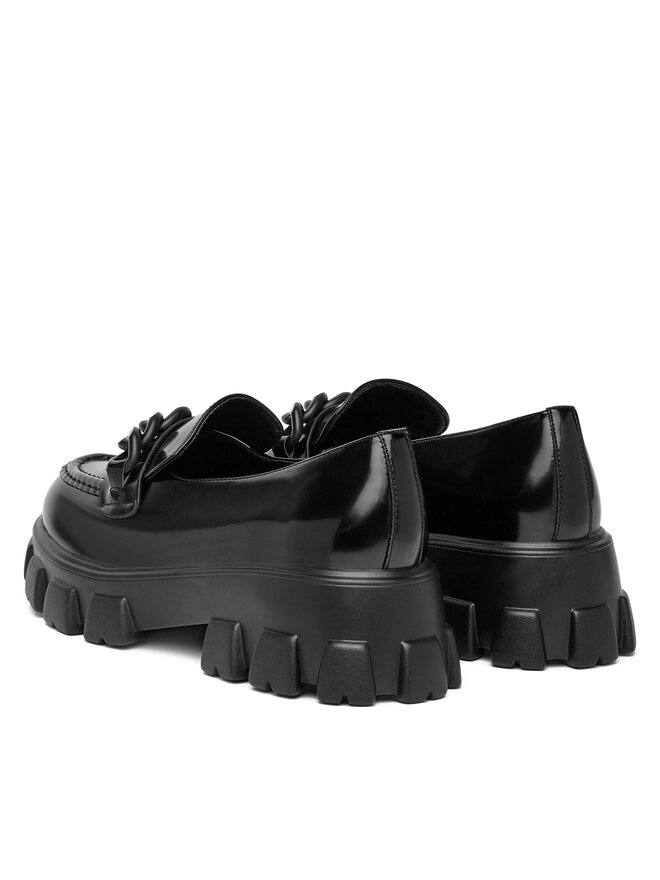DeeZee Loafersy DeeZee 17090-2 Černá