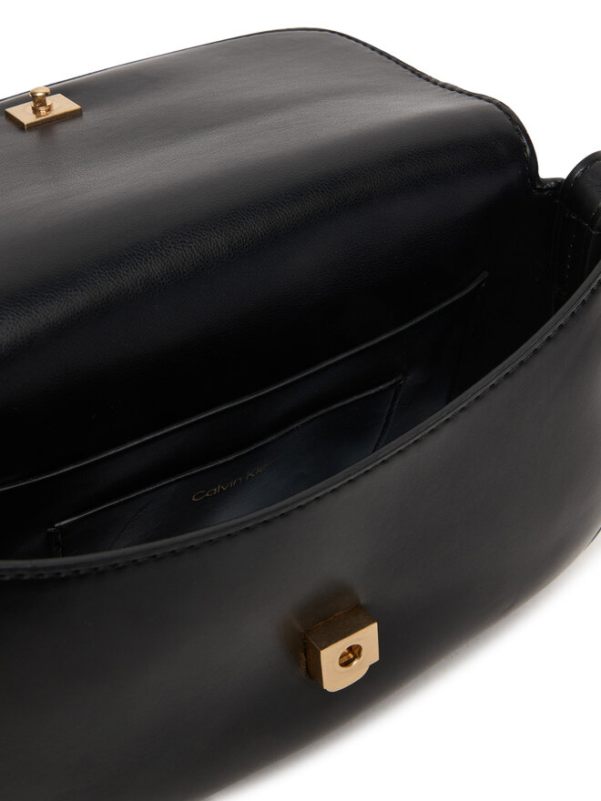 Calvin Klein Handtasche Calvin Klein Ck Flap Camera Bag LV04F3421G Schwarz