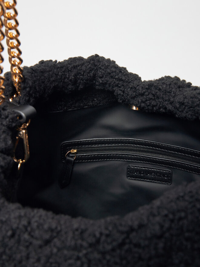 Valentino Handtasche Valentino Qube VBS8DO07PLC Schwarz