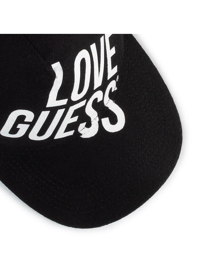 Guess Шапка с козирка Guess Haidee (GL) Hats AW8338COT01 Черен