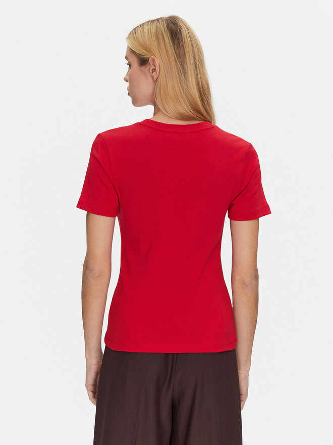 Tommy Hilfiger Tommy Hilfiger Marškinėliai New Cody WW0WW40587 Raudona Slim Fit