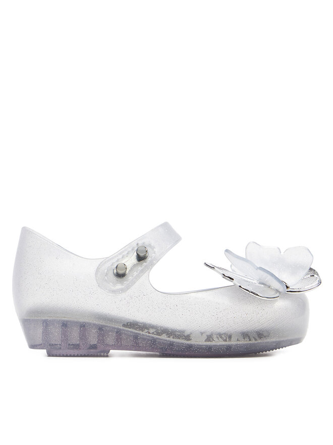 Melissa Baleríny Melissa Mini Melissa Ultragirl Fly III Bb 32849 Stříbrná