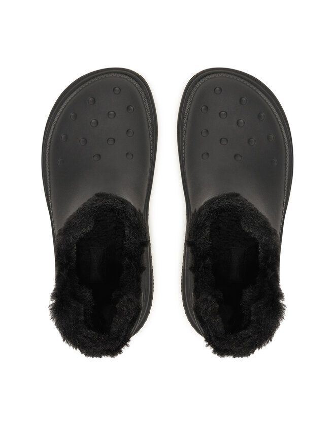 Crocs Škornji za sneg Crocs Stomp Lined Shorty Boot 210673 Črna