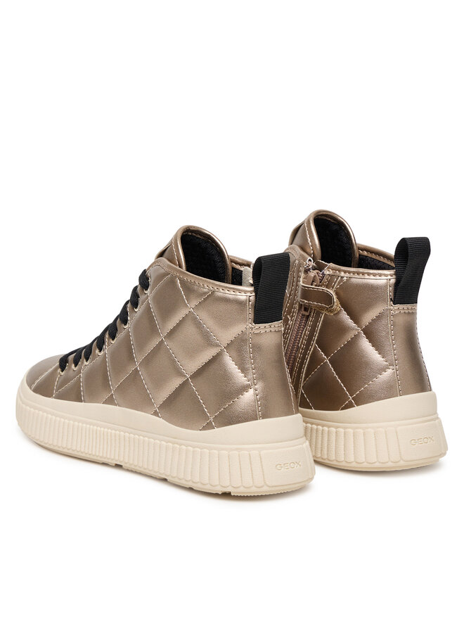 Geox Sneakers Geox J Laquinny J56M3F 000NF C2010 D Auriu