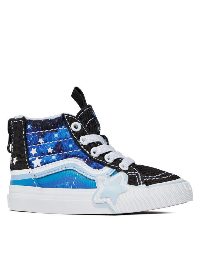 Sneakers Vans Sk8 Hi Zip Rainbow Star VN000BVNY611 Schwarz eschuhe