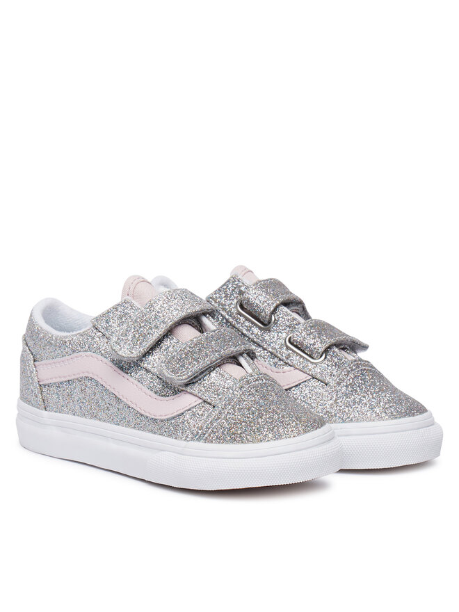 Vans Sneakers aus Stoff Vans Old Skool V VN000VB2HN31 Silberfarben