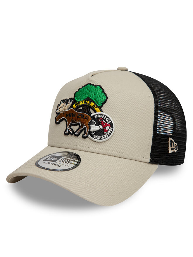 New Era Czapka z daszkiem New Era Outdoor Patch 9FORTY A-Frame 60595297 Beżowy