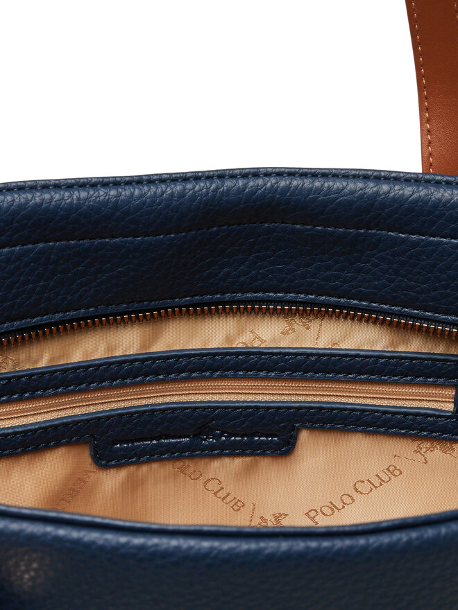 Beverly Hills Polo Club Ročna torba Beverly Hills Polo Club CEO-BHPC-C-001-08 Mornarsko modra