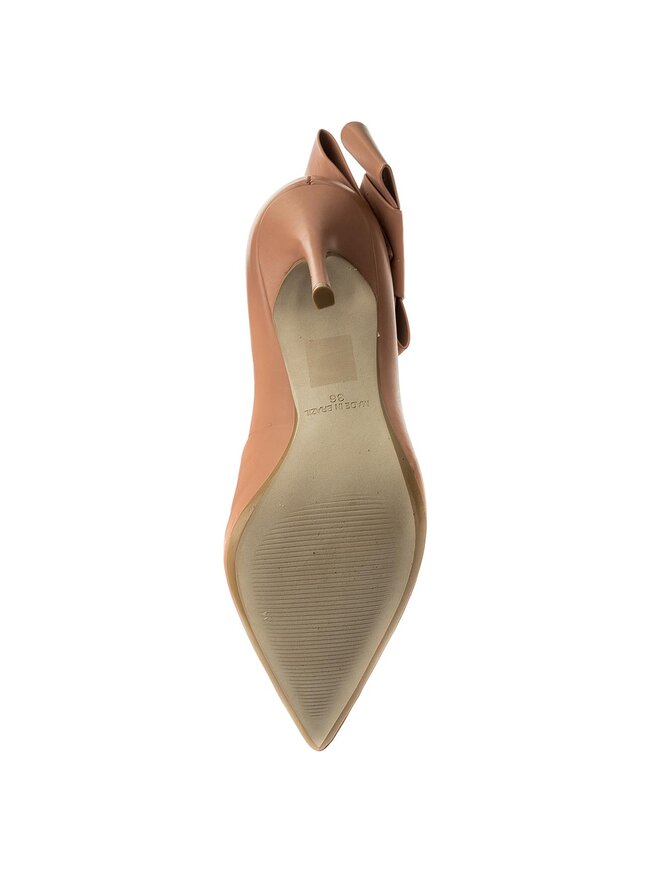 Bronx Pantofi cu toc subțire Bronx 75091-B BX 1209 Bej