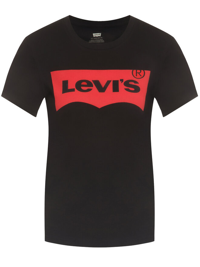 Levi's® Levi's® Majica The Perfect Graphic Tee 17369-0201 Črna Regular Fit