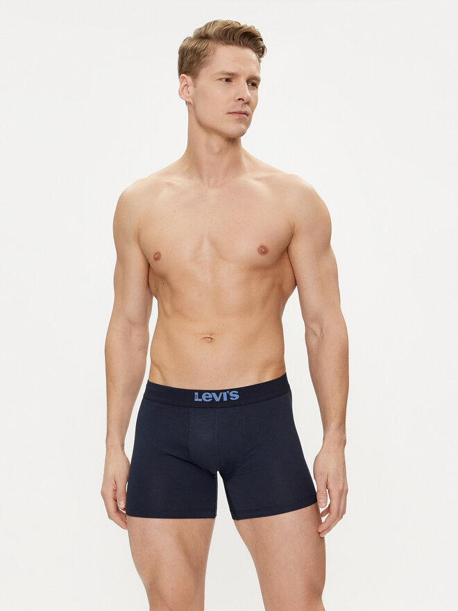 Levi's® Levi's® 2er-Set Boxershorts Solid 37149-0988 Blau