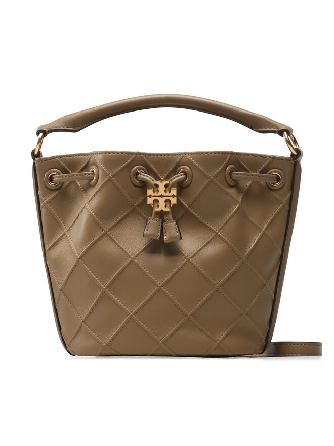 Tory Burch Сумка Tory Burch Fleming Soft Bucket Bag 142565 Коричневий