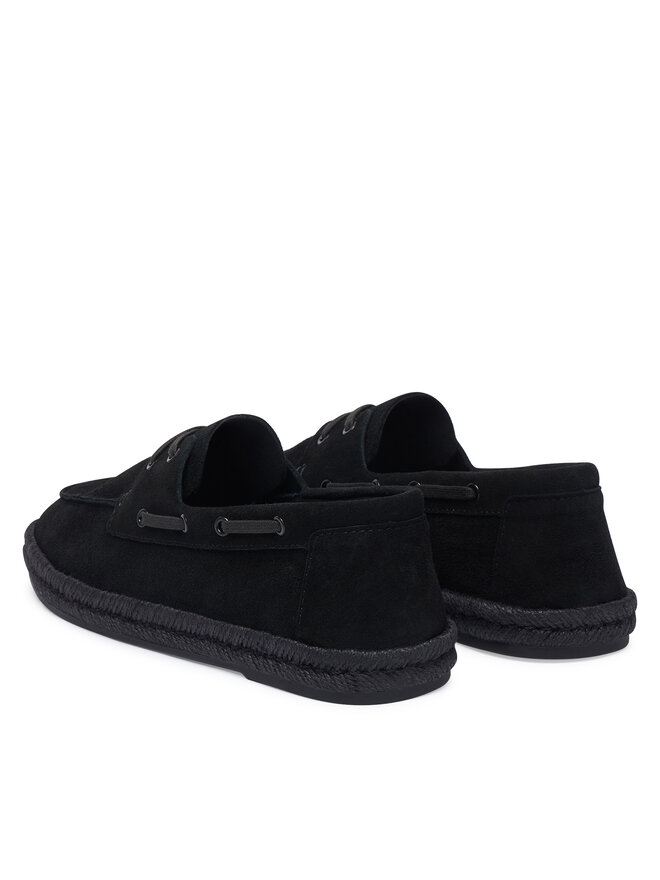 Calvin Klein Espadrilles Calvin Klein Espadrille Hybrid Boat Su HM0HM02174 Schwarz