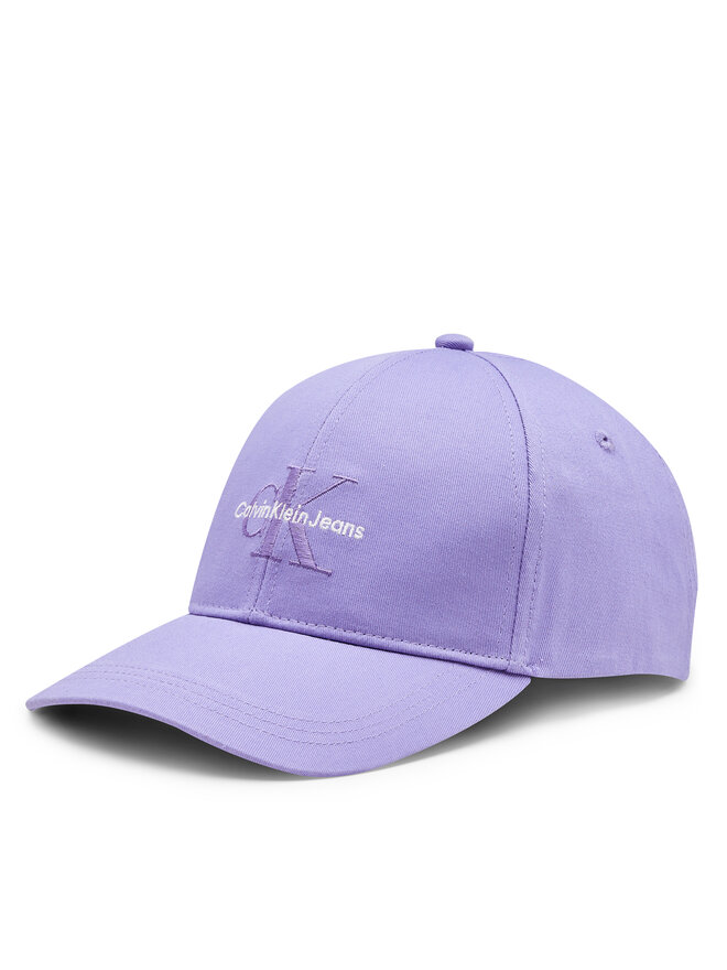 Calvin Klein Kšiltovka Calvin Klein Mono Logo Embro K60K612317 Fialová
