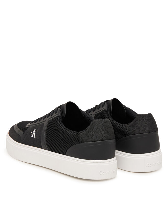 Calvin Klein Sneakers Calvin Klein Claccic Cups Laceup Knit HM0HM02130 Schwarz