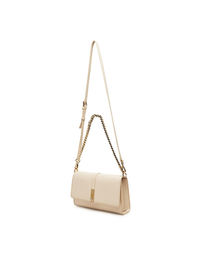 Tommy Hilfiger Bolso Tommy Hilfiger Th Heritage Conv Crossover Chain AW0AW17223 Écru
