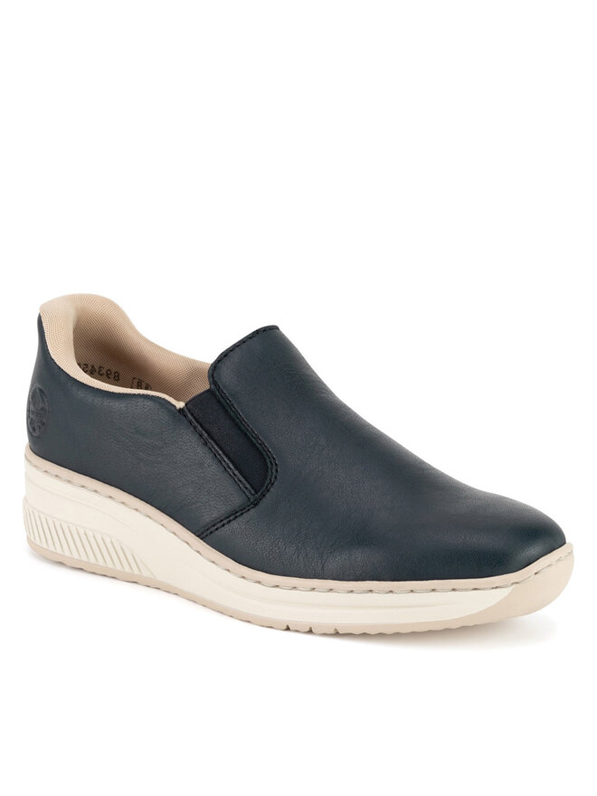Rieker Pantofi Rieker 48761-14 Bleumarin