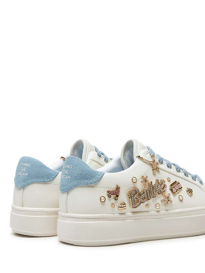 Aldo Sneakersy Aldo Barbiestep 13823258 Bílá