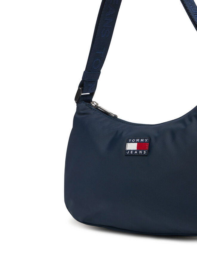Tommy Jeans Handtasche Tommy Jeans Tjw Ess Daily Shoulder Bag AW0AW17888 Dunkelblau
