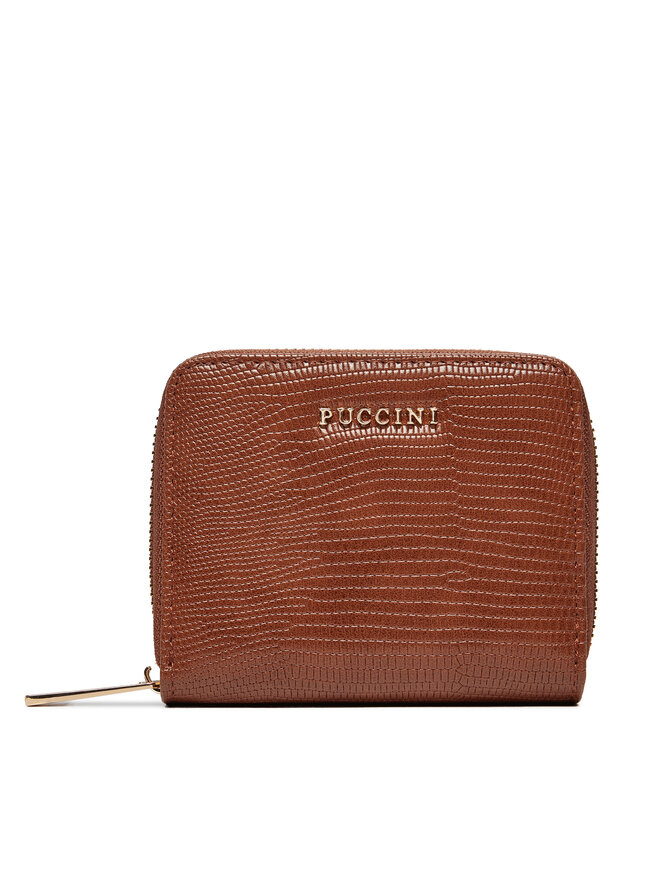 Puccini Mały Portfel Damski Puccini BLP838B Brązowy