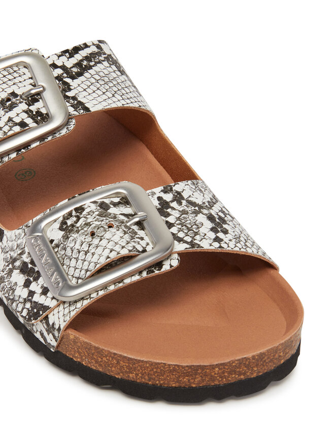 Grünland Pantoletten Grünland Enny CB0813 Weiß